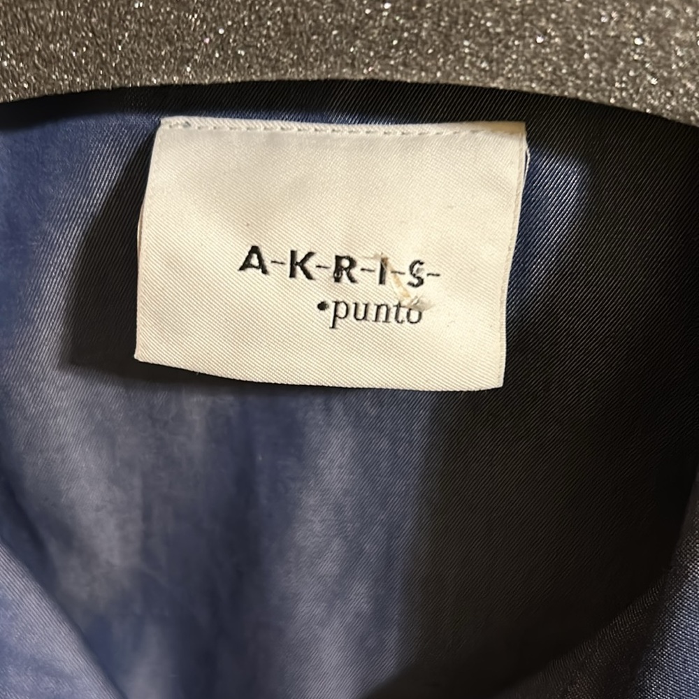 AKRIS CASUAL DENIM LOOK DRESS - Picture 2 of 5
